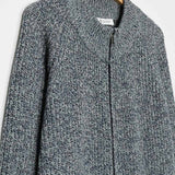 Chanteclaire Grigio Grafite | Cardigan Uomo Cashmere Rigenerato Ippolito