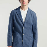 Denim | Blazer uomo jeans rigenerato