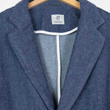 Denim | Blazer uomo jeans rigenerato