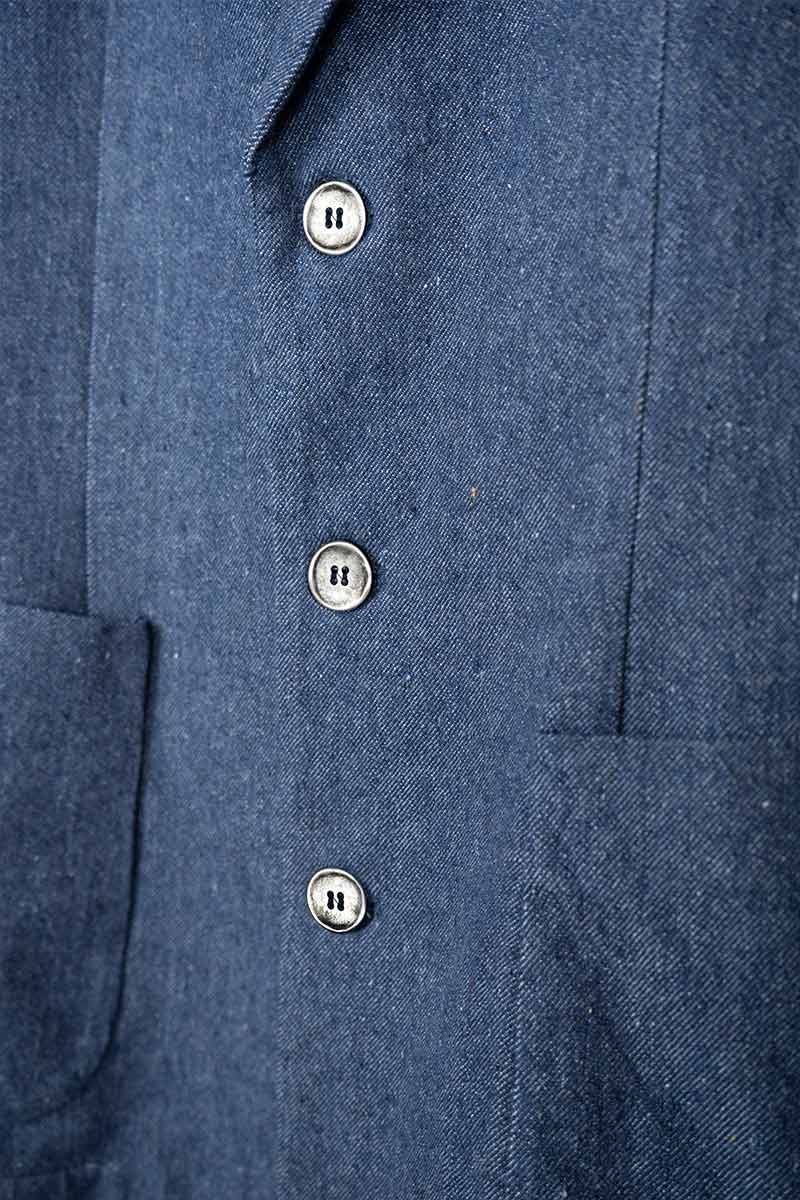 Denim | Blazer uomo jeans rigenerato