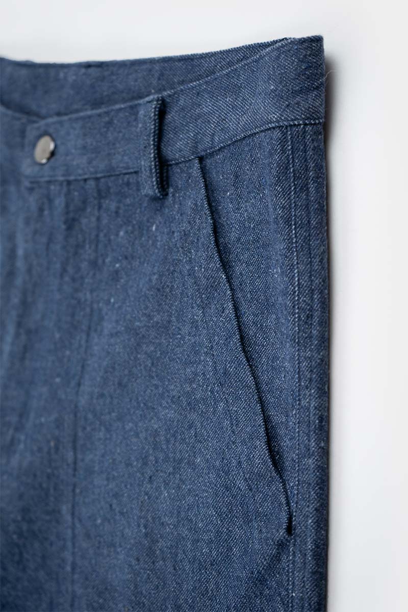 Denim | Bermuda uomo jeans rigenerato