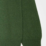 Verde Bietola | Maglia ciclista uomo cashmere rigenerato