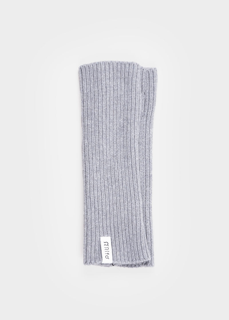 Manicotti Unisex Cashmere Rigenerato Ingrid Grigio