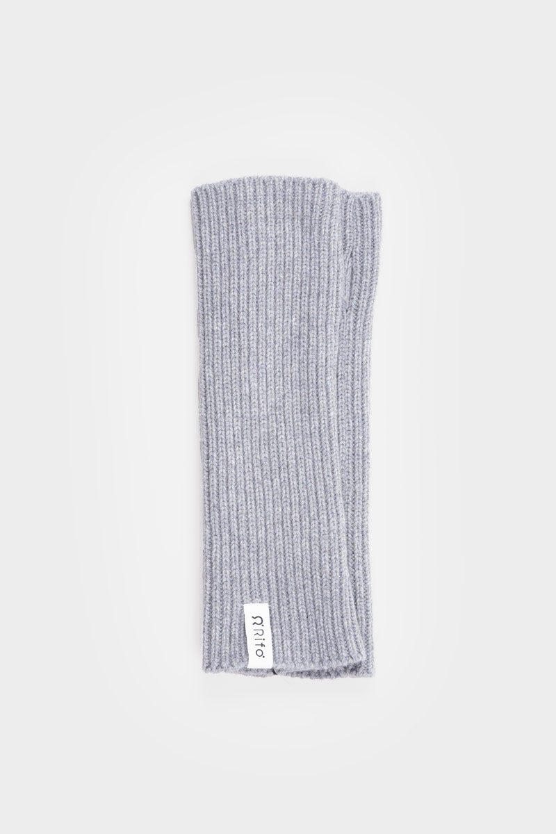 Manicotti Unisex Cashmere Rigenerato Ingrid Grigio