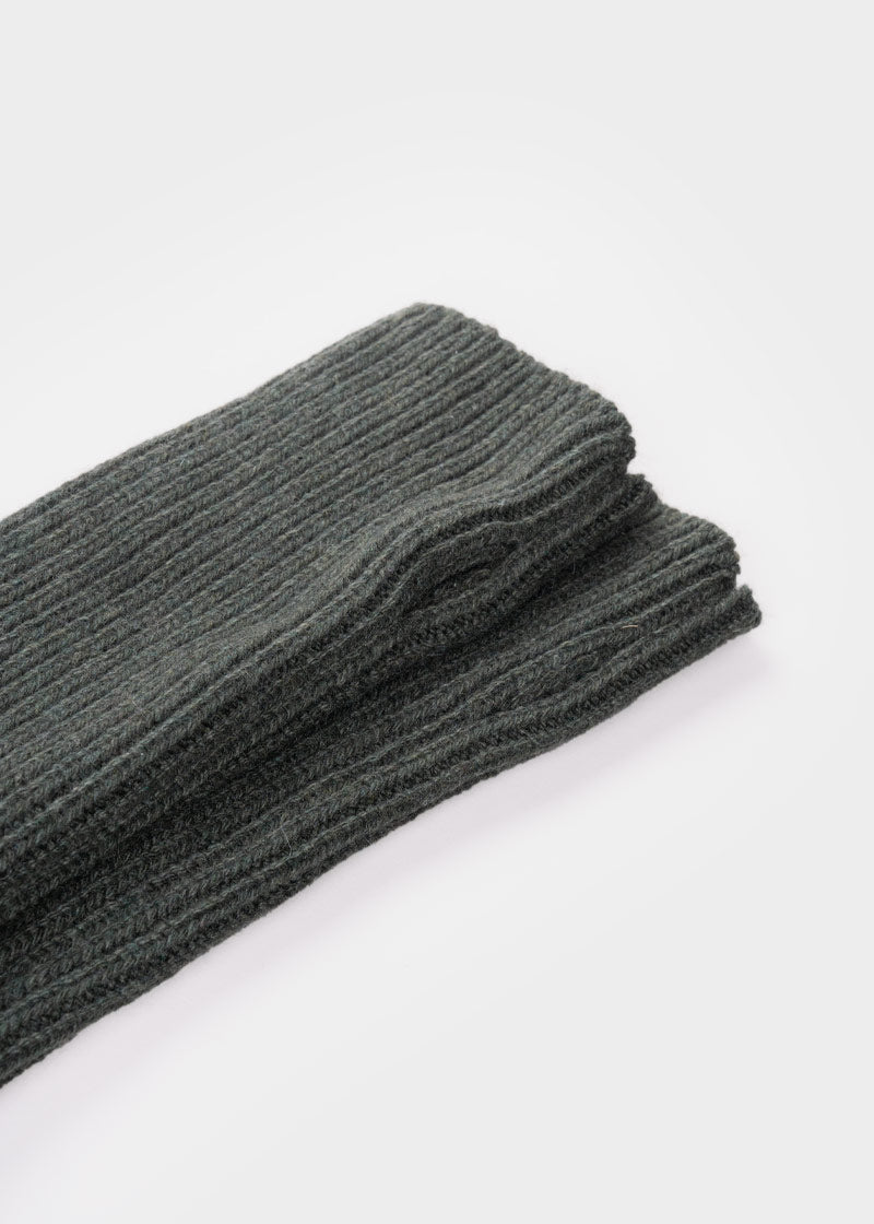 Manicotti Unisex Cashmere Rigenerato Ingrid Verde