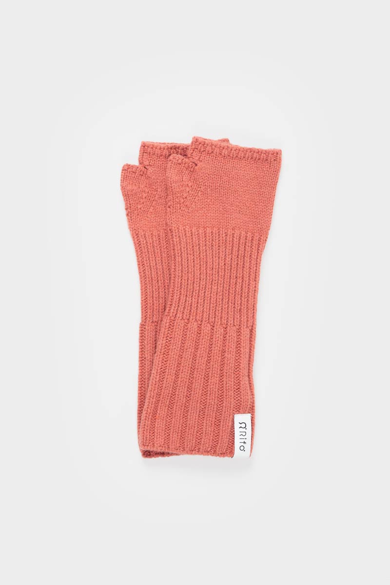 Manicotti Cashmere Rigenerato Tamara Rosa Pompelmo