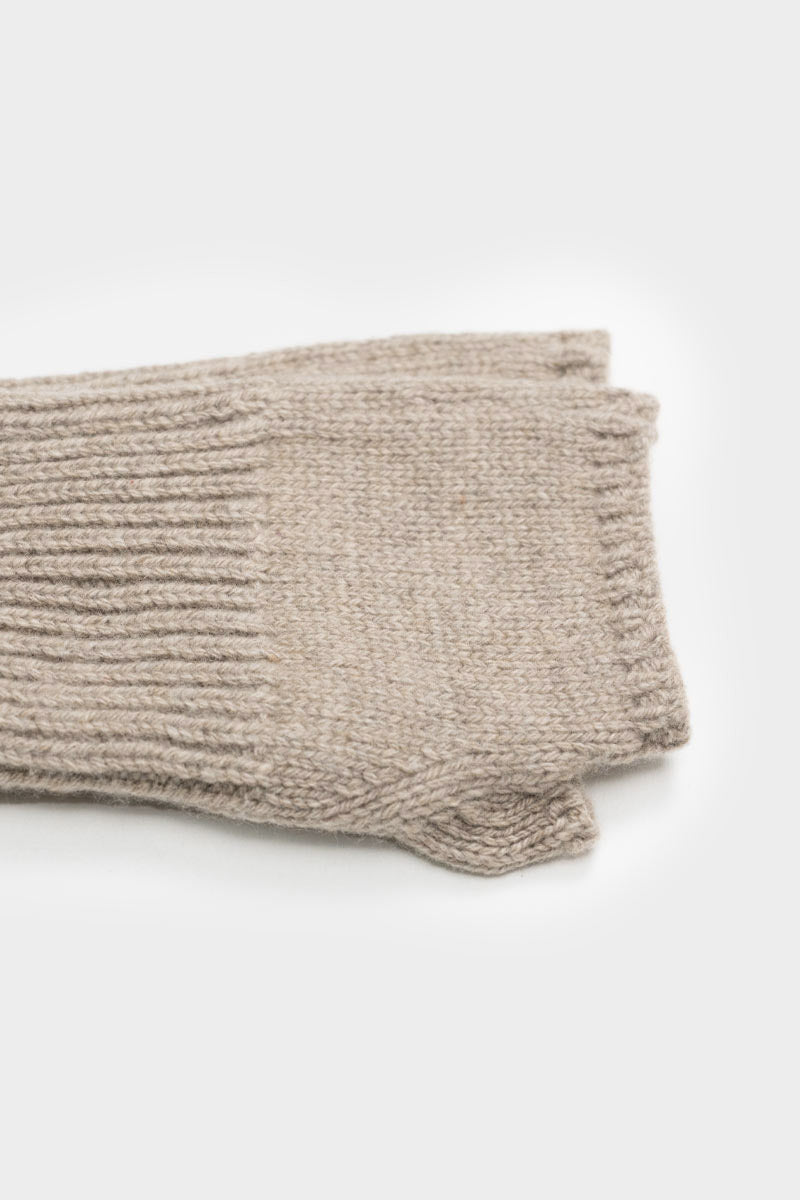 Manicotti Guanti Donna Cashmere Tamara Beige - Moda Sostenibile Rifò

