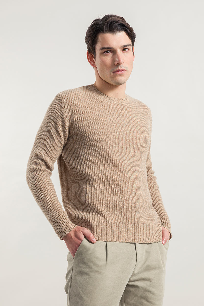 Beige hotsell cashmere sweater