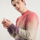 Rosa-Violet | Maglia Uomo Cashmere Rigenerato Folco