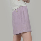 Pantaloncini Inghirami Allegra Violetto - Rifò Lab Moda circolare made in Italy
