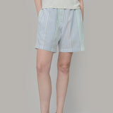 Pantaloncini Inghirami Allegra Acquamarina - Rifò Lab Moda circolare made in Italy
