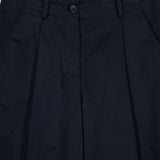 Pantaloni Palazzo Donna Cotone Blu Scuro Felicita - Rifò Lab Moda circolare made in Italy
