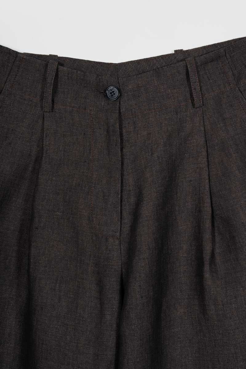Pantaloni Lino Donna a Palazzo Marroni Milena - Rifò Lab Moda circolare made in Italy