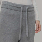 Grigio Calce | Pantalone Donna Cashmere Rigenerato Zelda