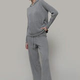 Grigio Calce | Pantalone Donna Cashmere Rigenerato Zelda