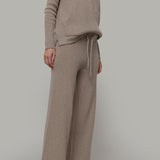 Beige Sabbia | Pantalone Donna Cashmere Rigenerato Zelda