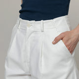 Pantaloni-Palazzo-Dritti-Bianchi-Cotone-Donna-Sostenibile-Isla