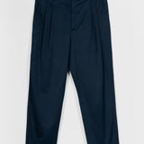 Pantaloni Chino Uomo Cotone Dead Stock Blu Mauro  - Rifò Lab Moda circolare made in Italy