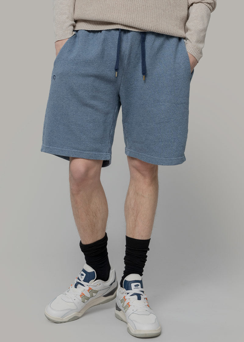 Denim | Bermuda felpa jeans rigenerato