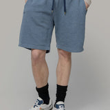 Denim | Bermuda felpa jeans rigenerato