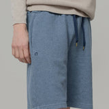 Denim | Bermuda felpa jeans rigenerato