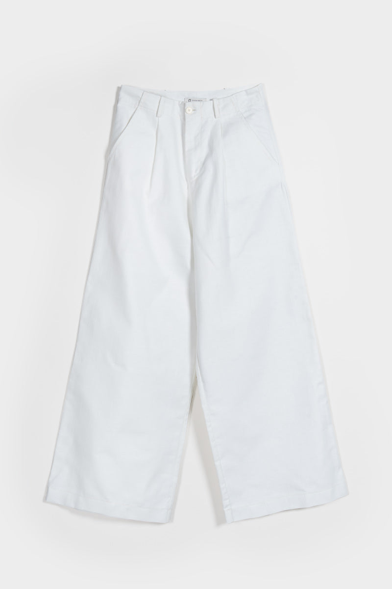 Pantaloni-Palazzo-Dritti-Bianchi-Cotone-Donna-Sostenibile-Isla