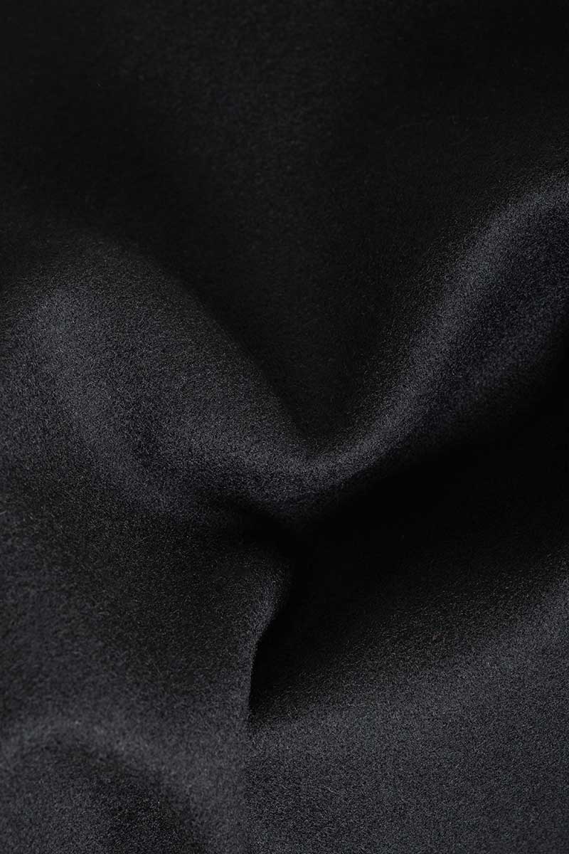 Pantaloni Palazzo Larghi Donna in Lana Neri Emanuela - Rifò Lab Moda circolare made in Italy