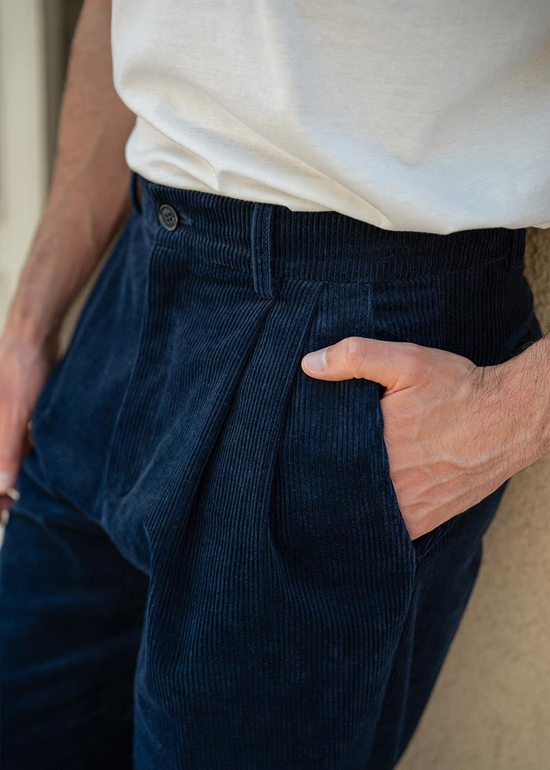 Pantaloni Velluto a Coste Uomo Chino Cotone Lars – Rifò