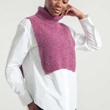 Chanteclaire Dragon Fruit | Scaldacollo Donna Cashmere Rigenerato Gastone