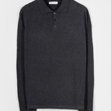 Polo Maniche Lunghe Uomo Cotone Rigenerato Antonio - Rifò Lab Moda circolare made in Italy