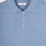 Polo Maniche Lunghe Uomo Cotone Rigenerato Antonio - Rifò Lab Moda circolare made in Italy