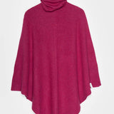 Women's Recycled Cashmere Poncho Elisabetta