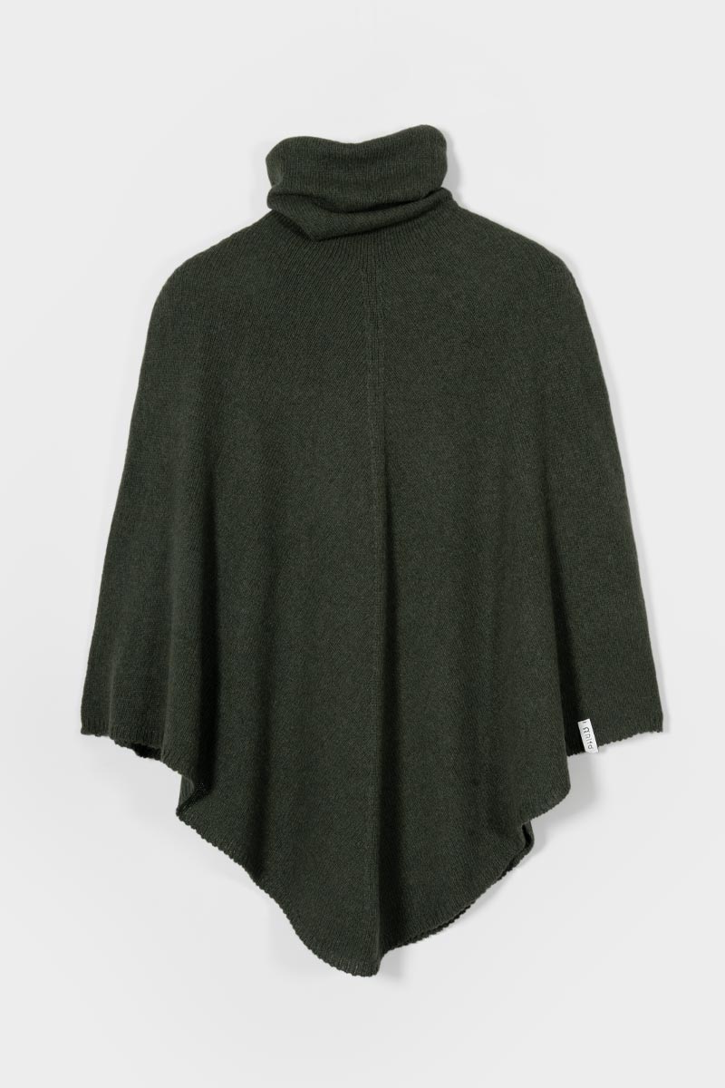 Poncho Donna Cashmere Rigenerato Elisabetta - Rifò Lab Moda circolare made in Italy
