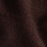 Poncho Donna Cashmere Rigenerato Elisabetta Marrone - Rifò Lab Moda circolare made in Italy