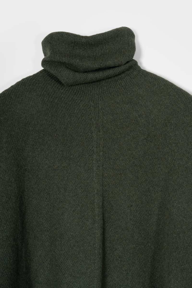 Poncho Donna Cashmere Rigenerato Elisabetta - Rifò Lab Moda circolare made in Italy