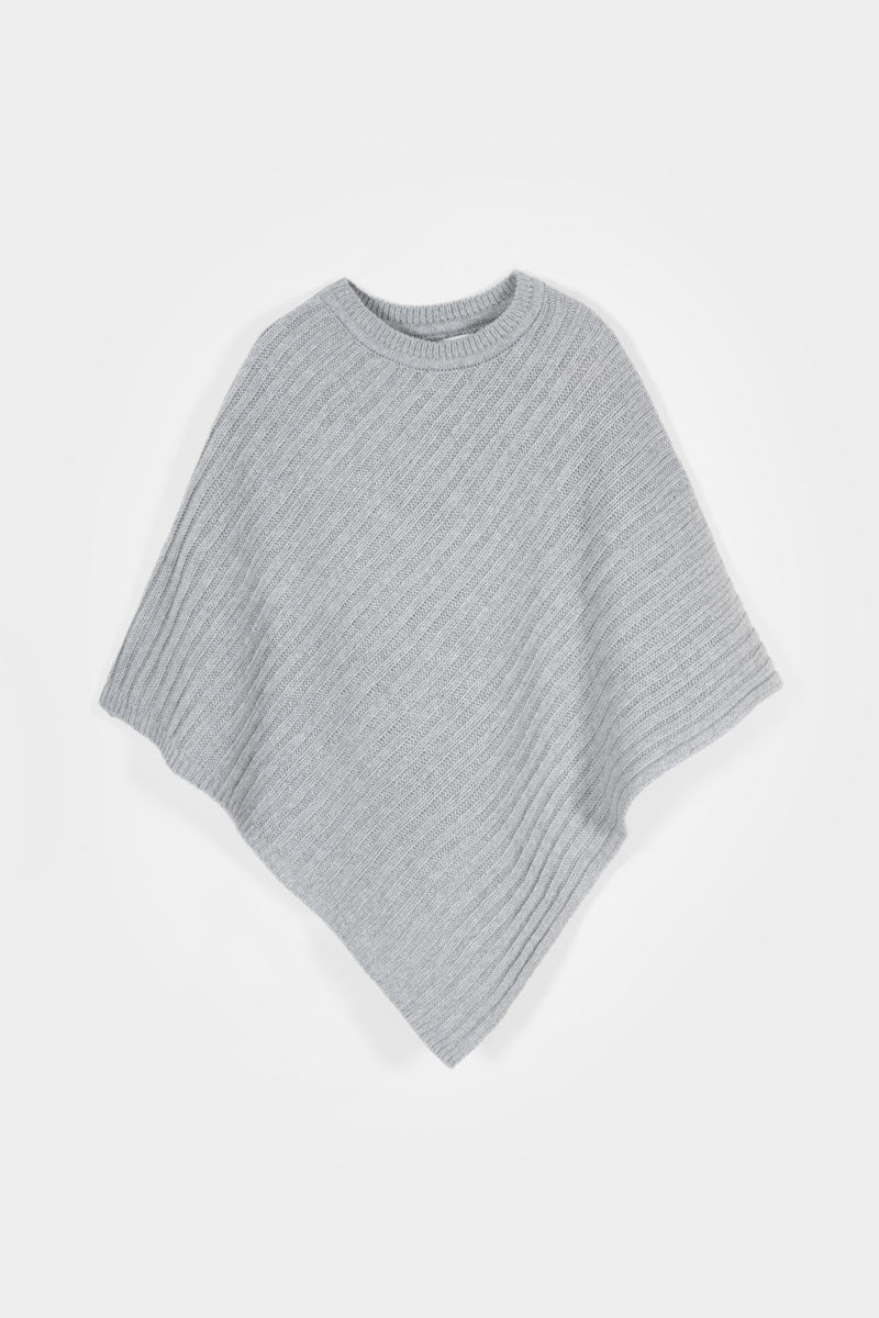 Poncho Donna Lana Rigenerata Mantella Linda - Rifò
Grigio Calce