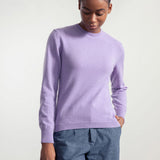 Viola Glicine | Maglia Donna Light Cashmere Rigenerato Veronica