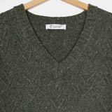 Verde Abete | Maglia Donna Cashmere Rigenerato Eliana