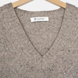 Greige Nebbia | Maglia Donna Cashmere Rigenerato Eliana