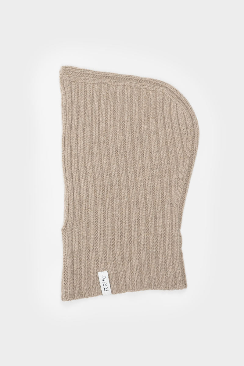 Beige Sabbia | Balaclava cashmere rigenerato