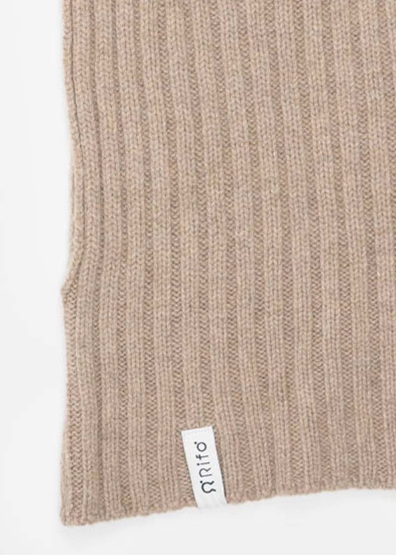 Beige Sabbia | Balaclava cashmere rigenerato