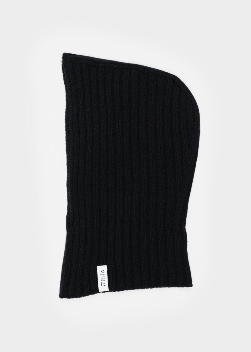 Nero Ardesia | Balaclava cashmere rigenerato