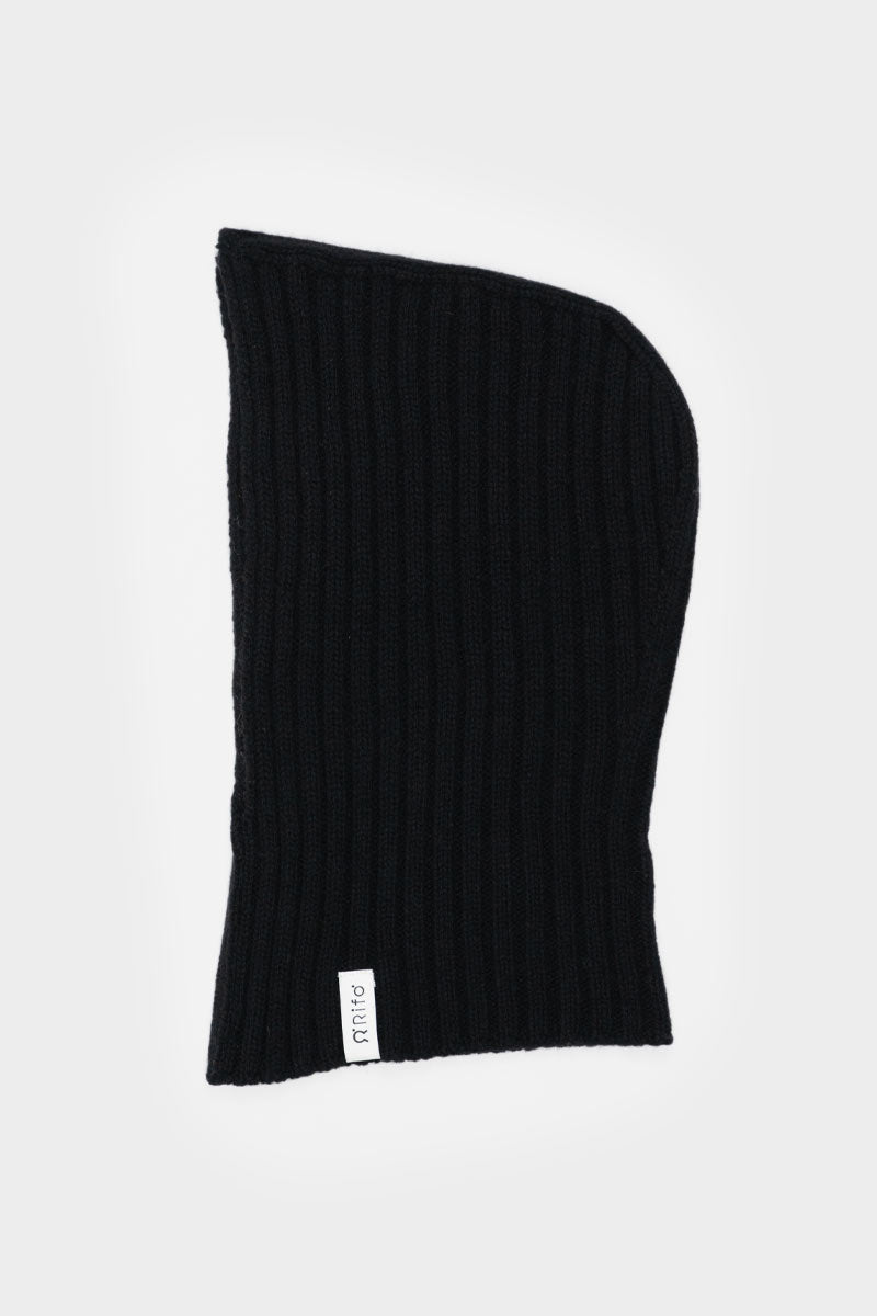 Nero Ardesia | Balaclava cashmere rigenerato