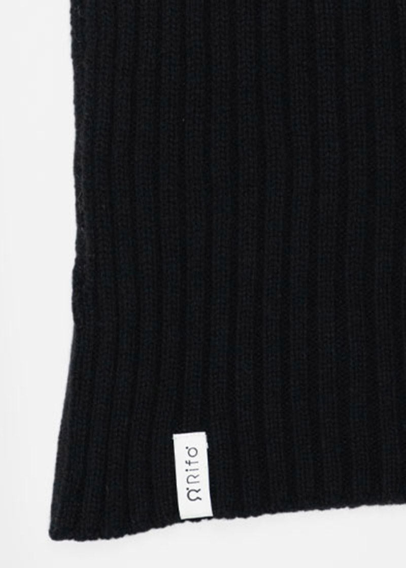 Nero Ardesia | Balaclava cashmere rigenerato