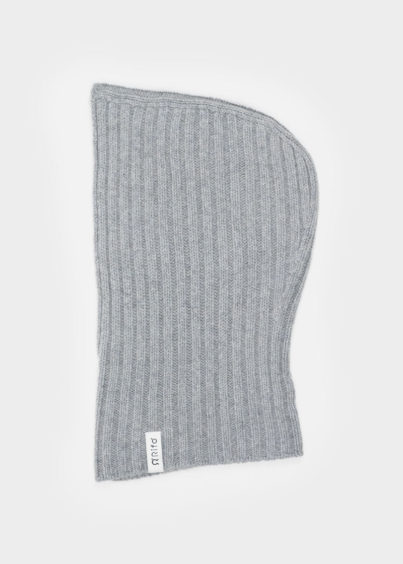 Grigio Calce | Balaclava cashmere rigenerato