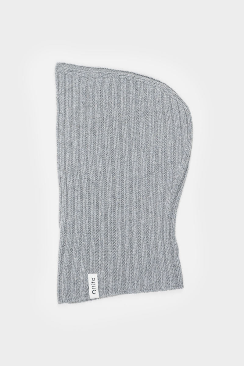 Grigio Calce | Balaclava cashmere rigenerato