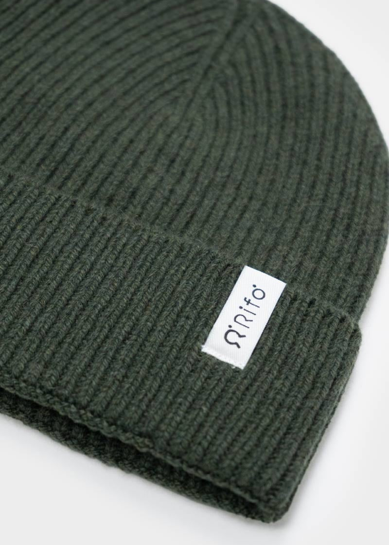 Verde Foresta | Cappello cashmere rigenerato