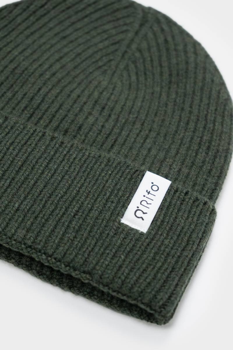 Verde Foresta | Cappello cashmere rigenerato