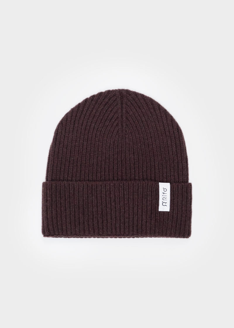 Marrone Caffè | Cappello cashmere rigenerato