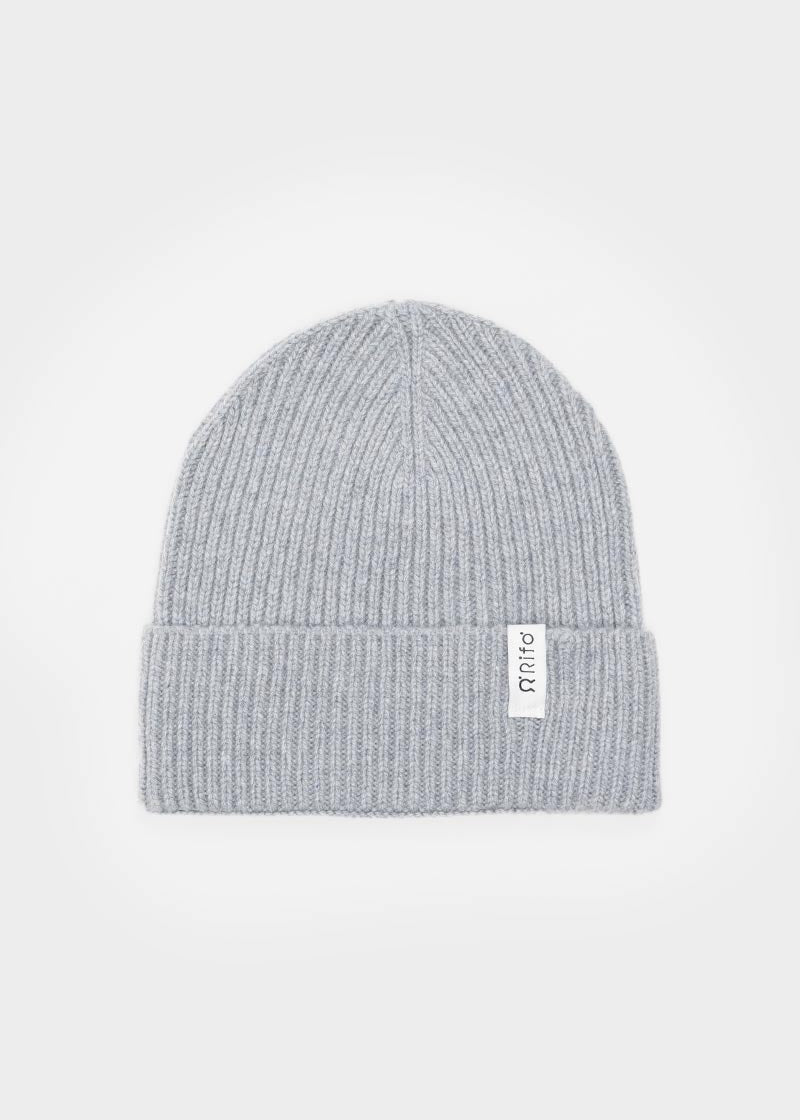 Grigio Calce | Cappello cashmere rigenerato